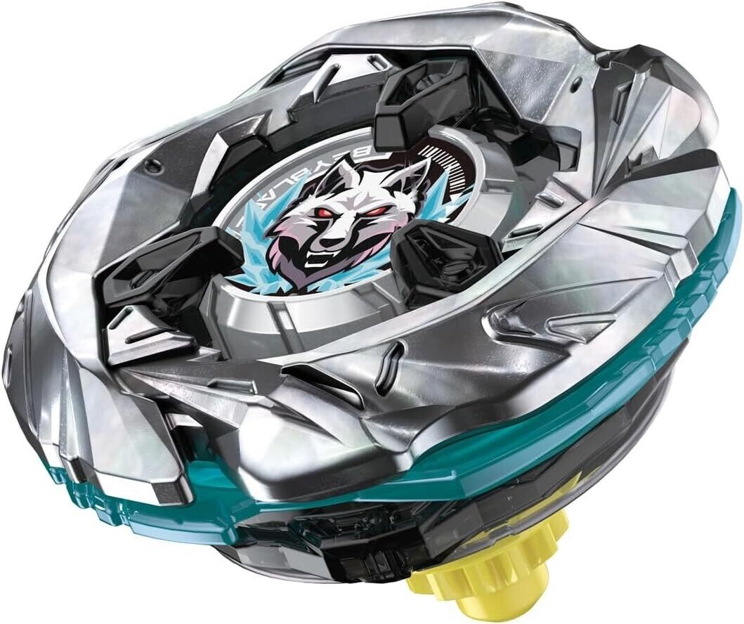 UK STOCK Takara Tomy Beyblade X Beyblade X UX-08 Starter Silver Wolf 3-80FB NEW